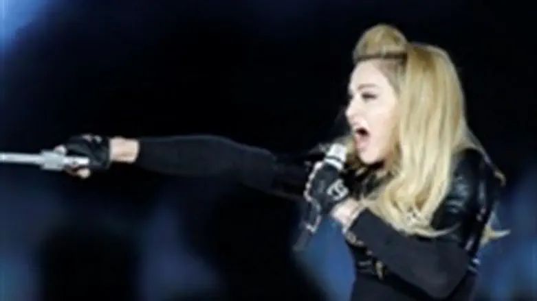 Madonna in Paris Saturday night