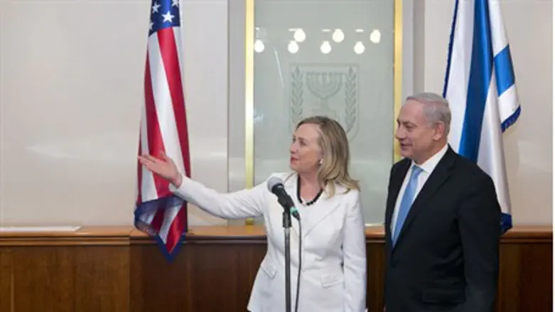 Netanyahu and Clinton