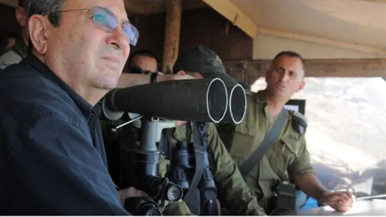 Defense Minister Ehud Barak