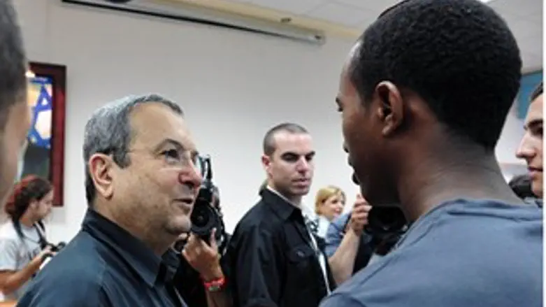 אהוד ברק בבקו"ם