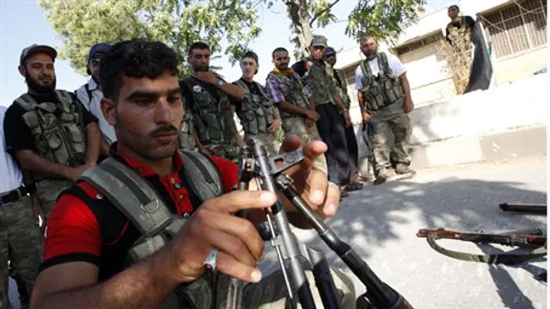 Free Syrian Army soldiers