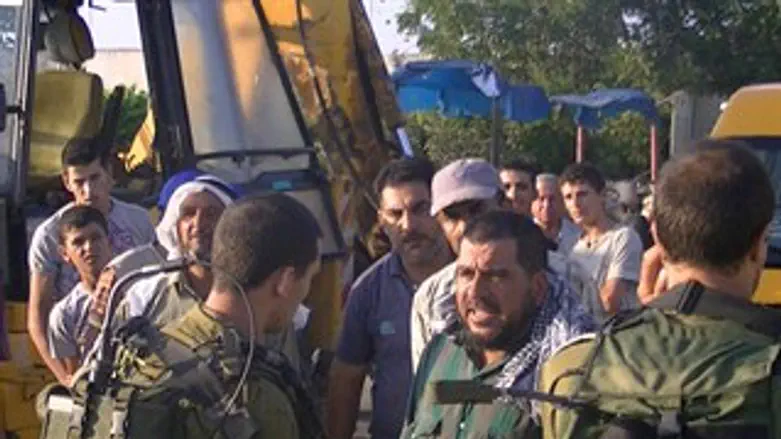 העימות הבוקר בנחל שילה