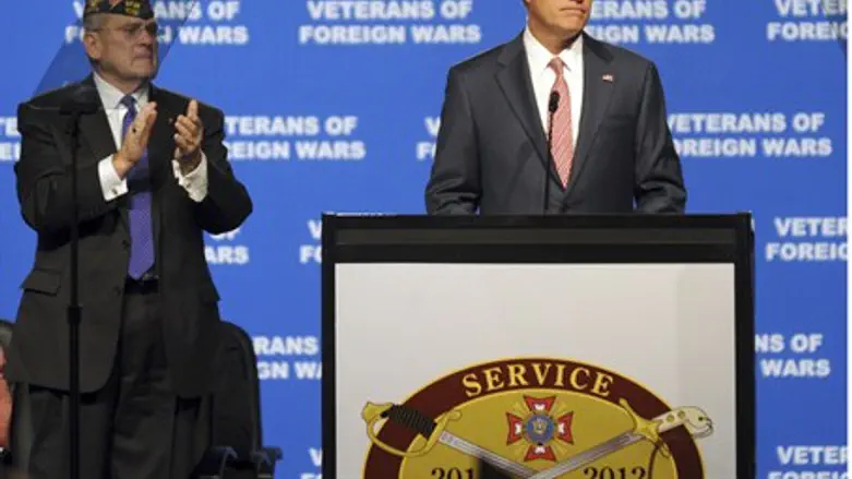 Military veteran applauds Romney