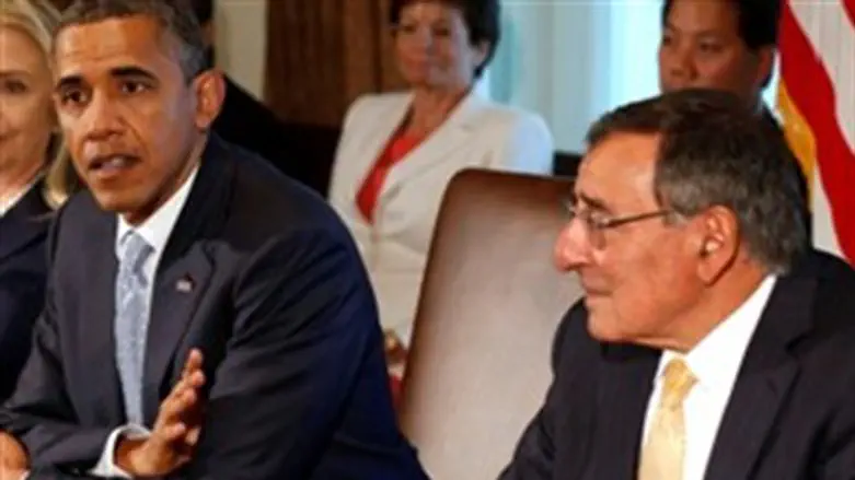 Panetta at recent Obama Cabinet meeting
