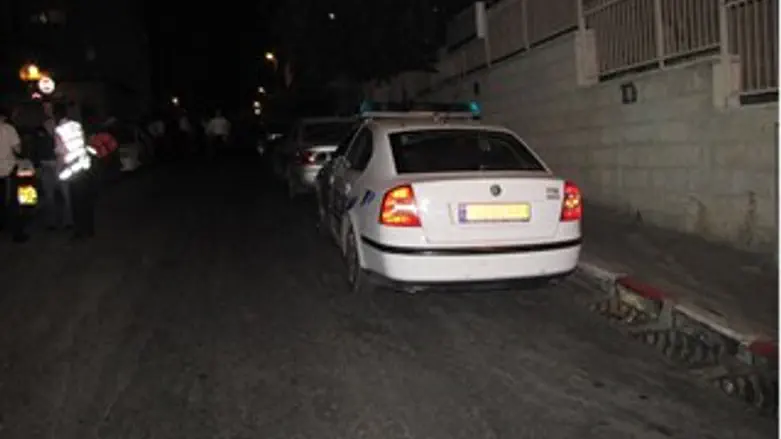זירת האירוע אמש