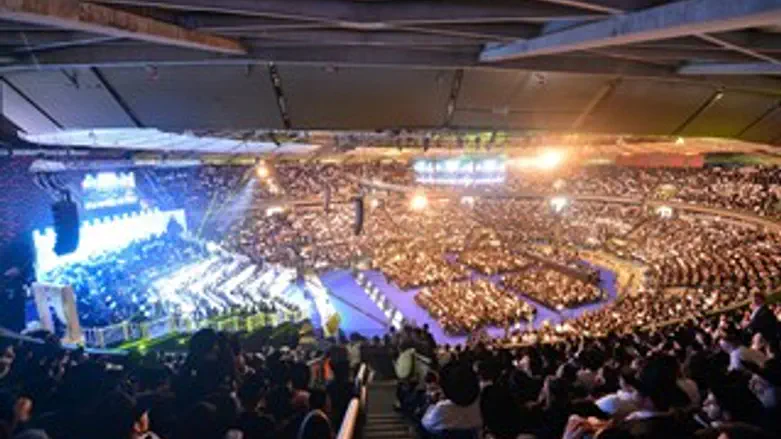 סיום הש"ס סאצטדיון טדי