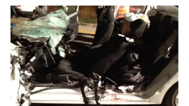 זירת התאונה