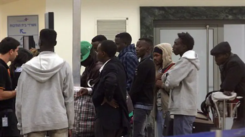 Illegal aliens sent home