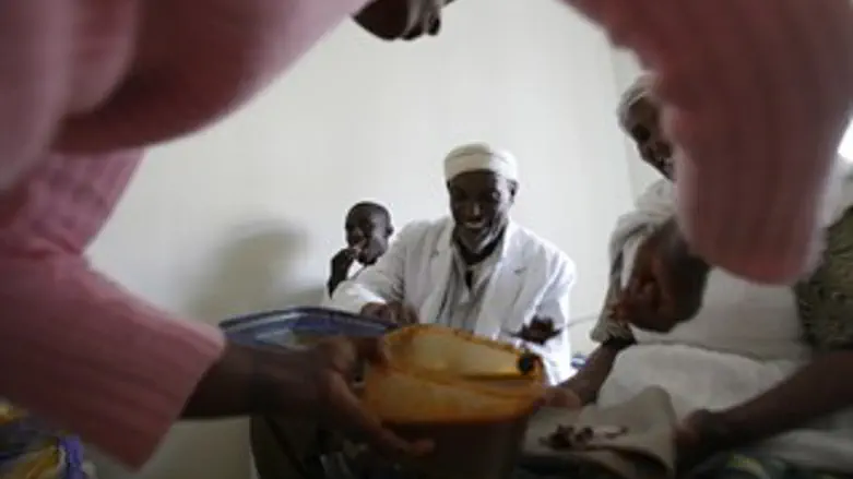 אתיופים במרכז הקליטה מבשרת ציון
