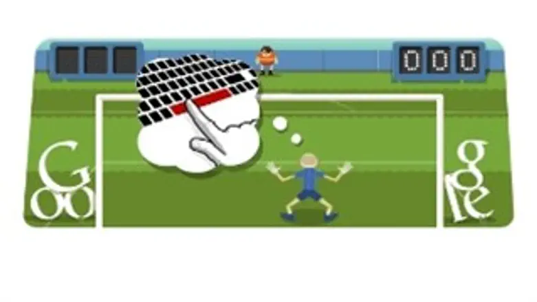 דודלים אינטראקטיביים לכבוד האולימפידה. גוגל