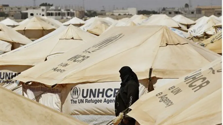 Al Zaatri refugee camp in Jordan