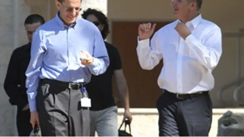 מנכ"ל האוצר דורון כהן ויו"ר המועצה הלאומית לכ