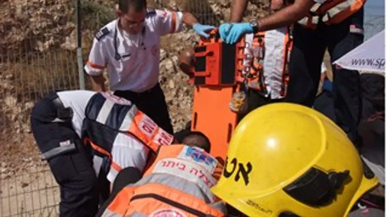 זירת התאונה