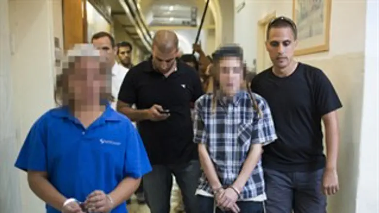 החשודים בהשלכת בקבוק התבערה בגוש עציון