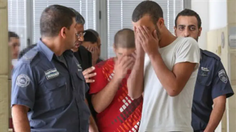 Suspects at arraignment