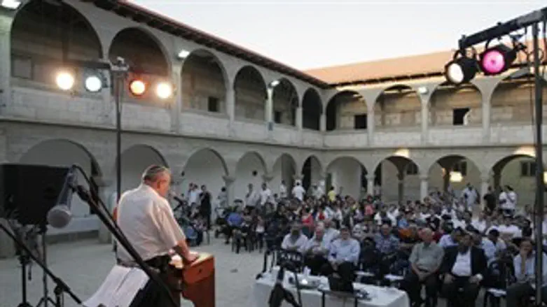 טקס החנוכה אתמול