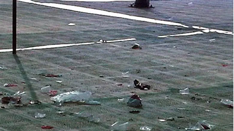 Trash on the Temple Mount