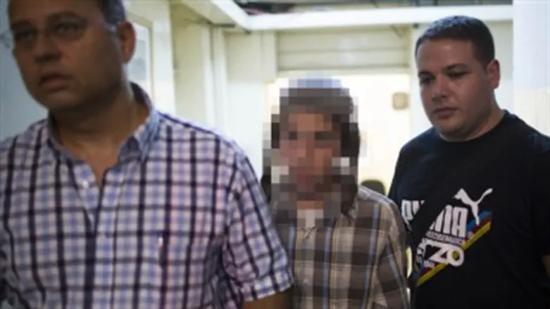 Suspect in firebomb attack.