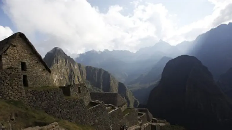 Inca citadel of Machu Picchu in Cusco