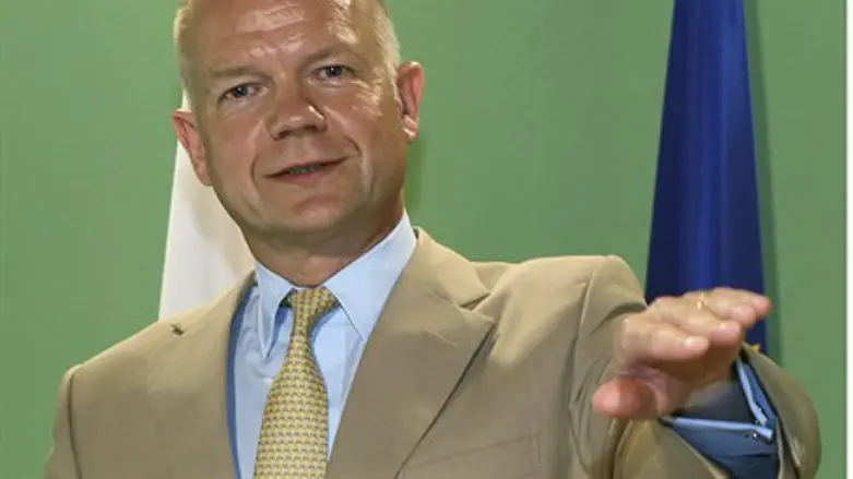British Foreign Secretary William Hague
