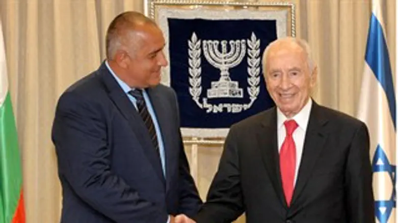 פרס ואורחו היום בירושלים