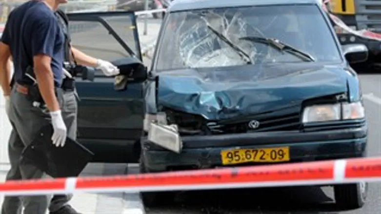 הרכב שפגע בקב"ט שערי תקווה