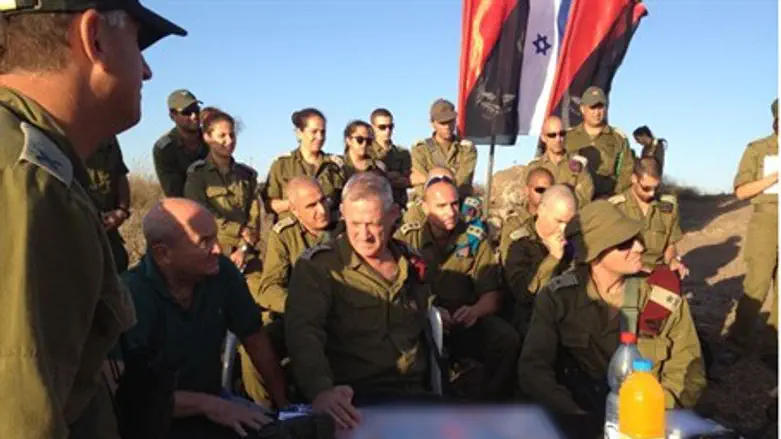 Chief of Staff at exercise.