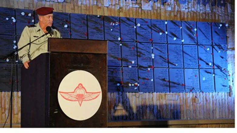 IDF Chief of Staff Lt.-Gen. Benny Gantz