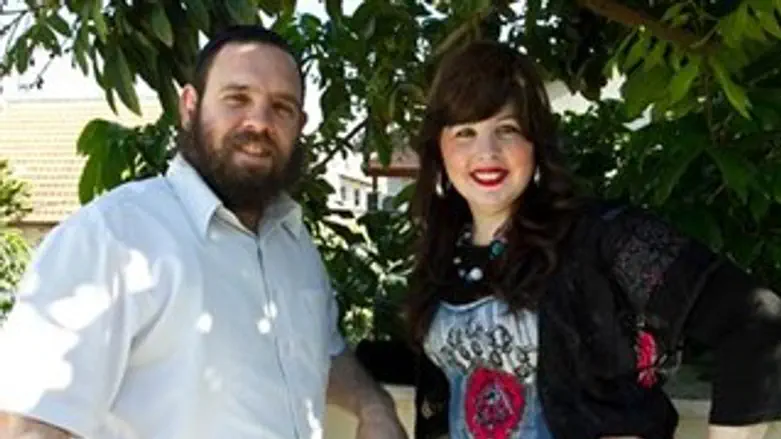 הרב חזקי ליפשיץ ורעייתו