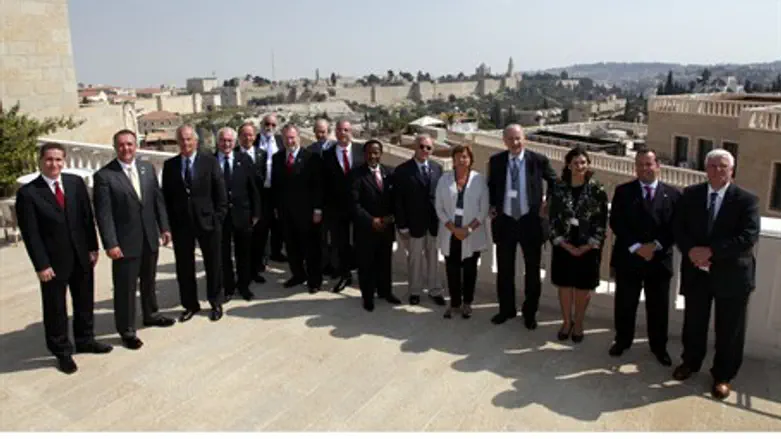 Parliament members from around the world show