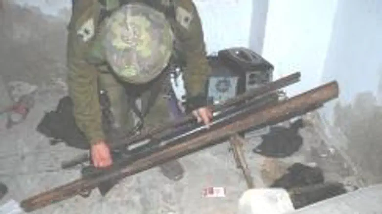 חשיפת האמל"ח בסוף השבוע