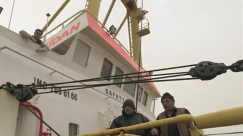 A Turkish boat in Israel