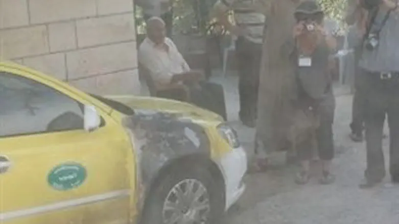 המונית שניזוקה