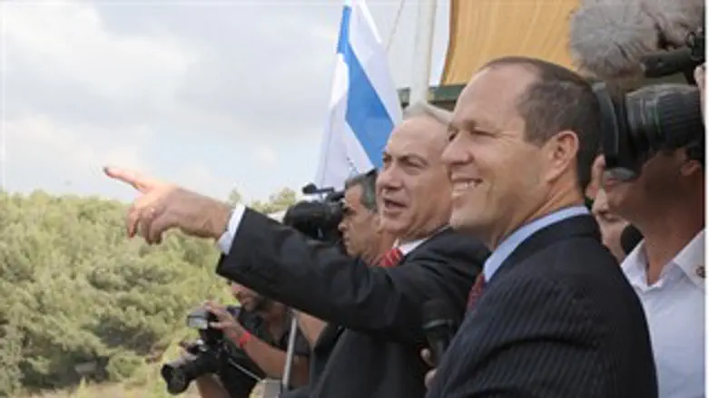 נתניהו וברקת בגילה