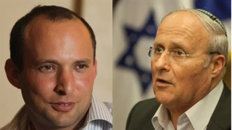 Bennett (left) and Orlev