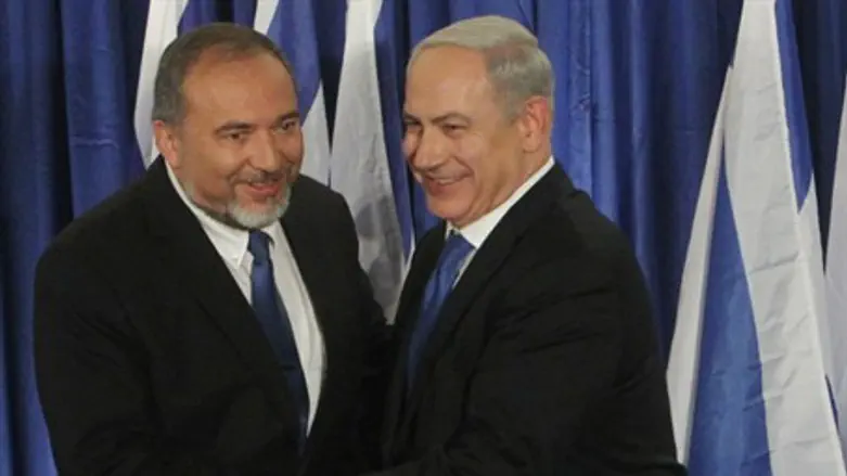 Liberman and Netanyahu