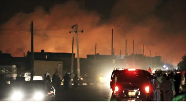 Fire engulfs Yarmouk munitions factory in Kha