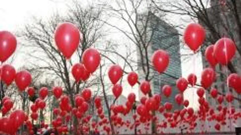 מנסים להשפיע. בניין האו"ם היום