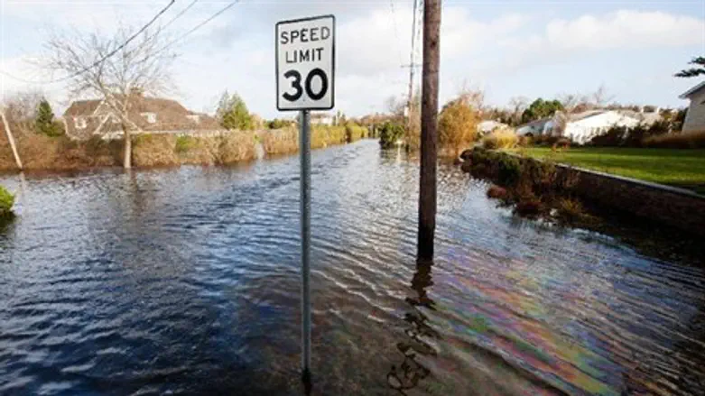 A new river where there once was a road