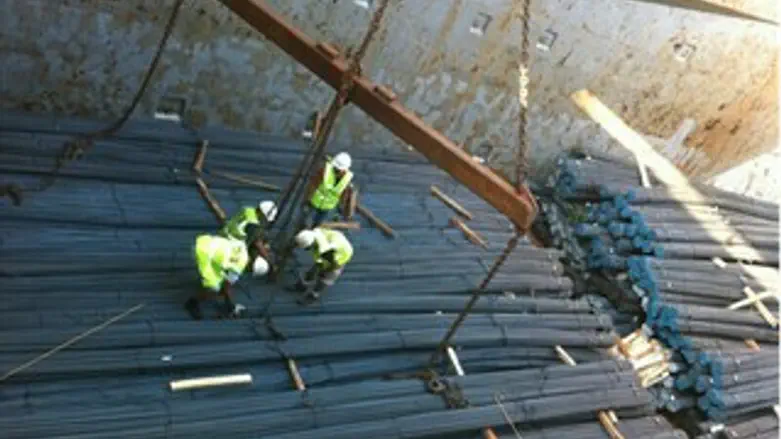 משלוח הברזל שנתפס