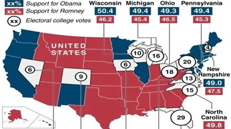 Electoral College map