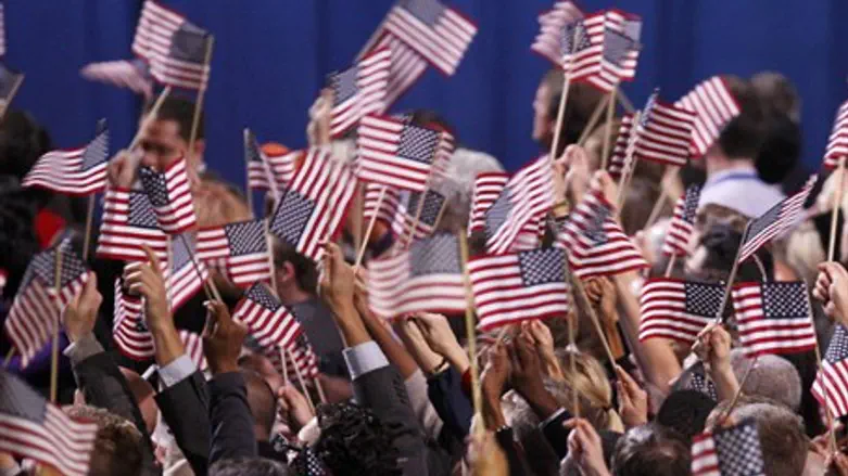 Supporters of U.S. President Barack Obama cel