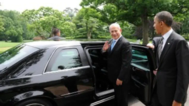 ביבי נתניהו וברק אובמה