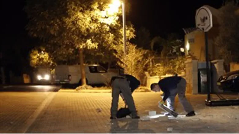 פגיעת רקטה הלילה