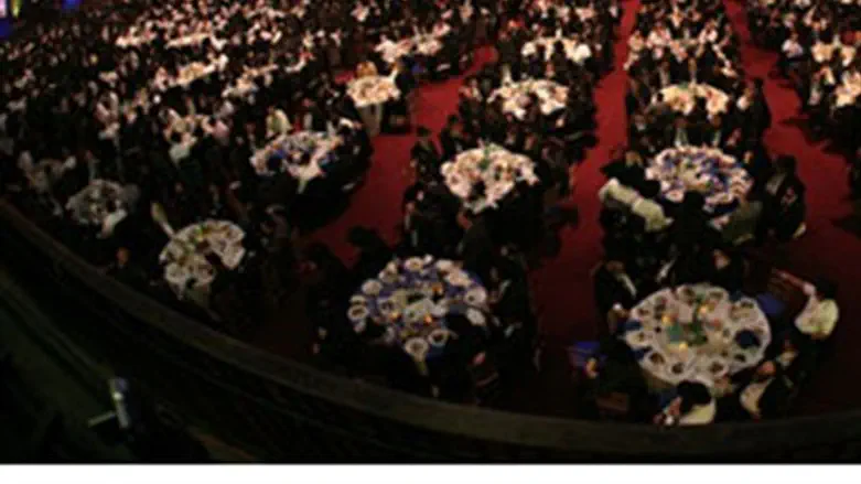 Banquet at Chabad emissaries' conference 2011