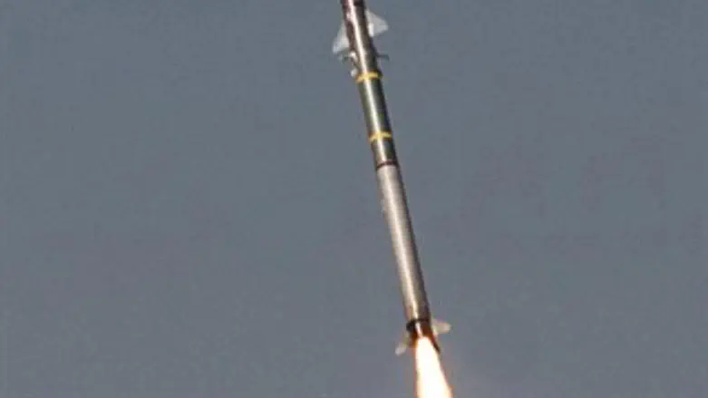 הטיל של מערכת כיפת ברזל