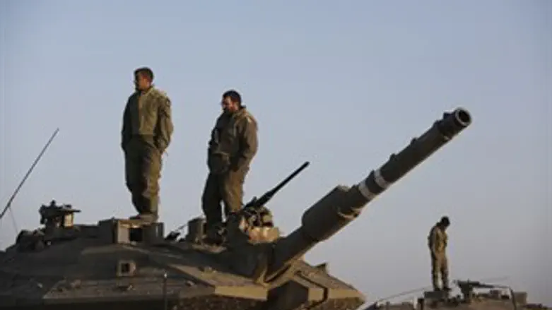 חיילי צה"ל נערכים בדרום