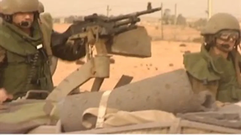 חיילי מילואים במבצע עמוד ענן