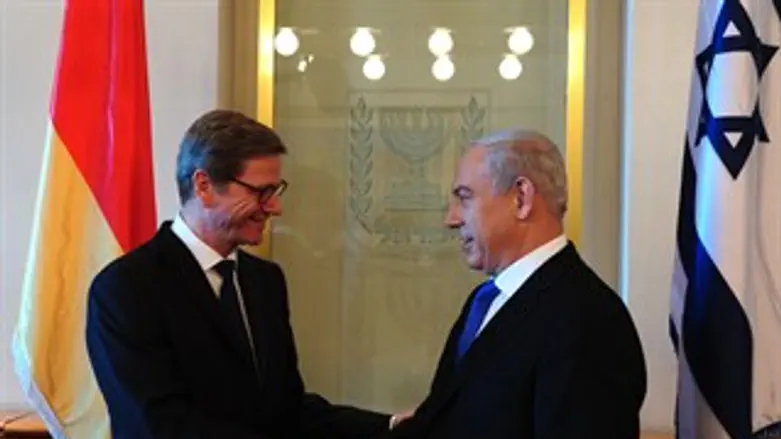 נתניהו ושר החוץ הגרמני