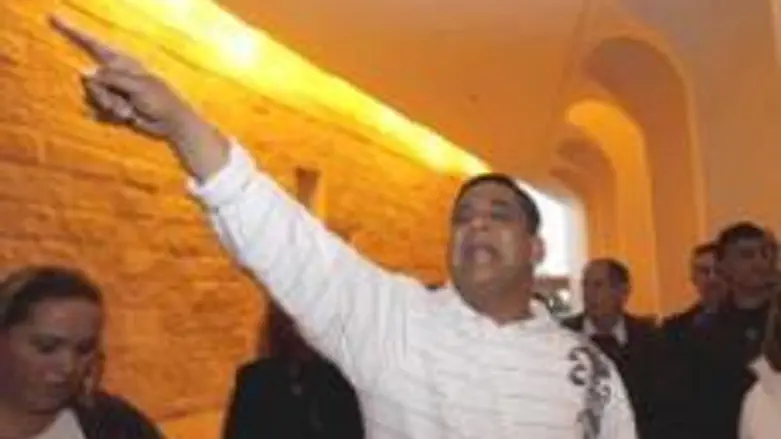 המפגינים משדרות מוחים באולם ביה"מ העליון